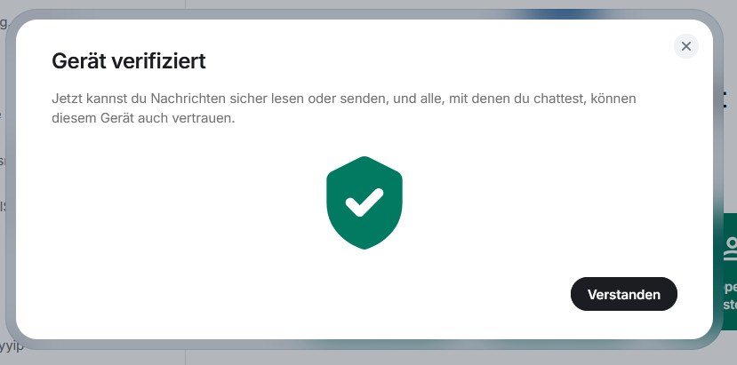 Screenshot: Identität bestätigen 4